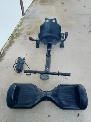 Hoverboard con asiento y cargador