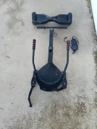 Hoverboard con asiento y cargador