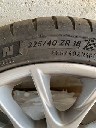 Llantas BMW 18 Originales Michelin