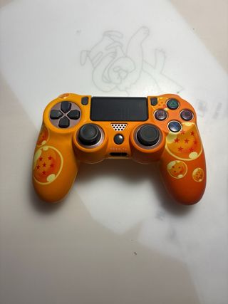 Carcasa Mando PS4 Dragon Ball Z Naranja