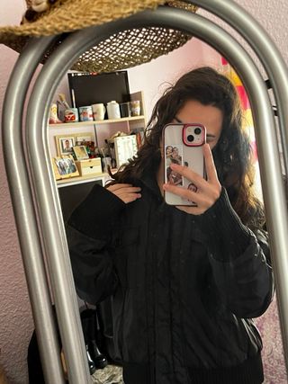 Chaqueta negra vintage 2000