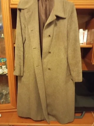 Abrigo de Lana Beige