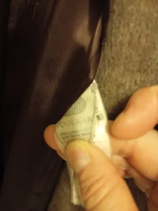 Abrigo de Lana Beige