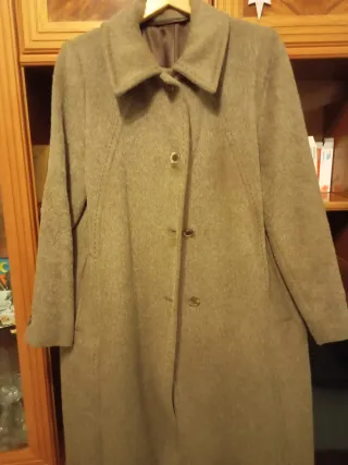 Abrigo de Lana Beige