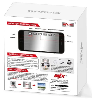 CAMARA FPV WIFI MJX C4005 RC