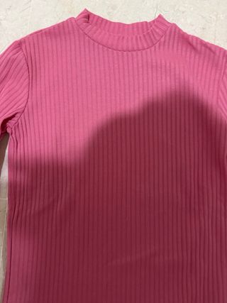 Jersey rosa de manga larga