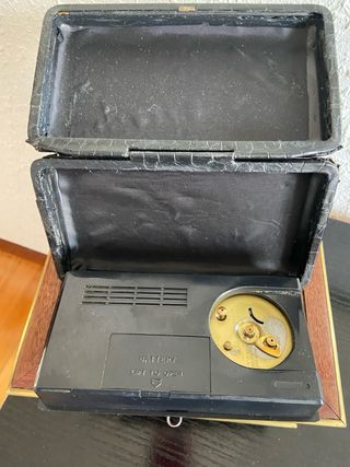 Radio Despertador ASIBO Negro/Plata