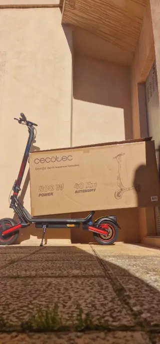 Patín Eléctrico Cecotec Bongo D40 XL Homologado