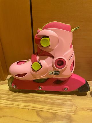 Patines en línea niña Oxelo 3 ruedas T26-28.
