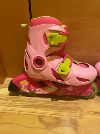 Patines en línea niña Oxelo 3 ruedas T26-28.