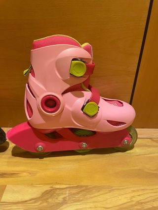 Patines en línea niña Oxelo 3 ruedas T26-28.