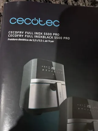 Cecofry Cecotec Freidora de Aire