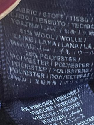 Guantes de lana GANT azul marino