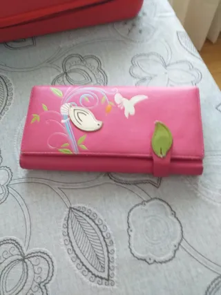 Chaqueta de señora a rayas regalo billetera