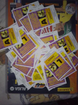 LALIGA Adrenalyn XL Letras Sorteo