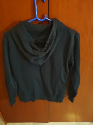 Sudadera Quiksilver Negra Estampada Talla 12