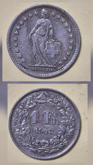 6 Monedas Plata Venezuela, Suiza, Austria, Suecia