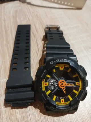 Reloj Casio G-Shock Negro y Amarillo