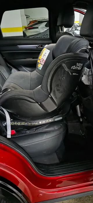Silla coche Britax Römer dual fix Isize 0-4 años