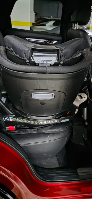 Silla coche Britax Römer dual fix Isize 0-4 años