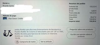 Rodillo entrenamiento bicicleta