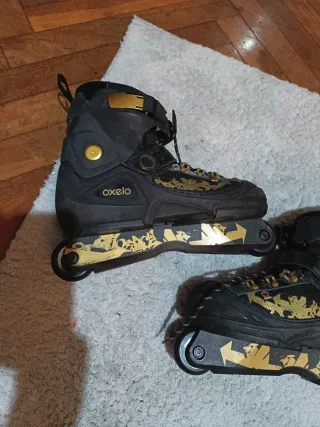 Patinetes Oxelo Negros y Dorados