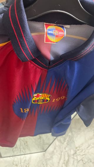 Camiseta FCB centenario 1899 1999 Luis Enrique 21