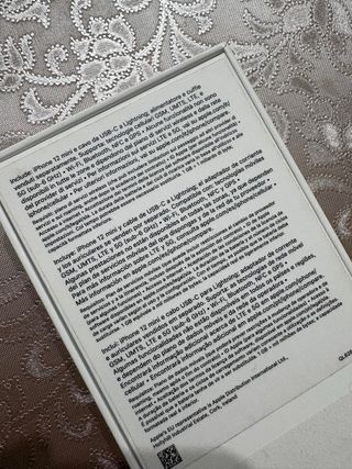 Caja Original iPhone 12 Mini