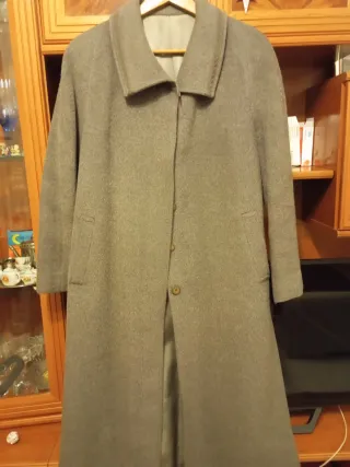 Abrigo de Lana Gris