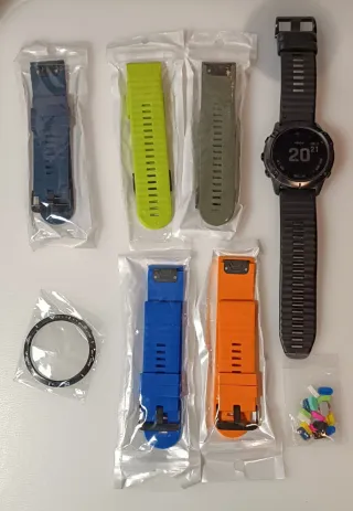 Garmin Fenix 6X Pro + pulsómetro Garmin