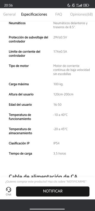 Patinete Xiaomi Essential