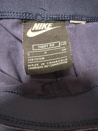 Mallas Nike Niña Azul Marino