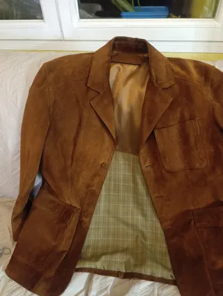 Chaqueta de piel para caballero