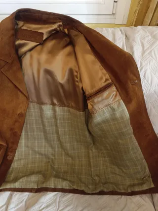 Chaqueta de piel para caballero