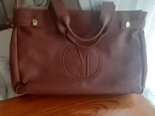 Bolso Armani Jeans Piel Marrón