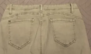 Lote 2 Vaqueros Mujer blanco y Verde