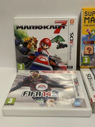 Lote 4 Juegos Nintendo 3DS Completos PAL EUR