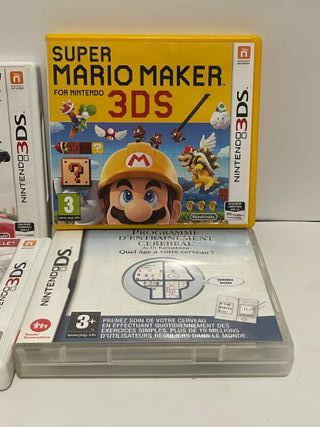 Lote 4 Juegos Nintendo 3DS Completos PAL EUR