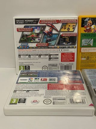 Lote 4 Juegos Nintendo 3DS Completos PAL EUR