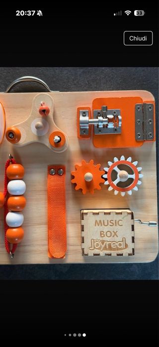 Busy Board Montessoriano Legno