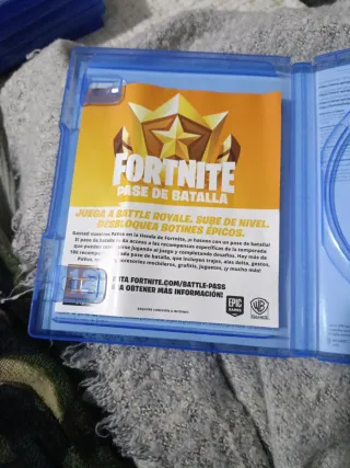 Caja vacía del Fortnite PS4  Criogenización