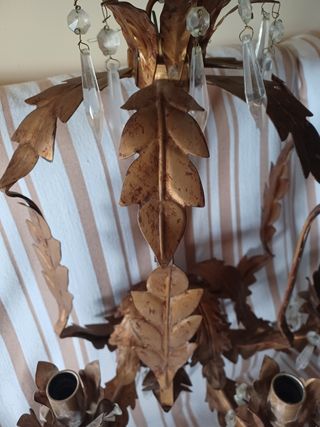 Applique fiorentina in ferro battuto