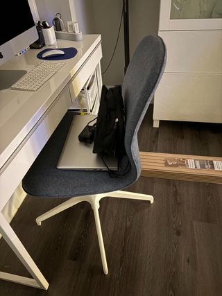 Silla de oficina IKEA gris