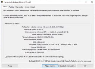 Portátil Asus X550CL i3 8GB RAM 500GB HDD Win 10