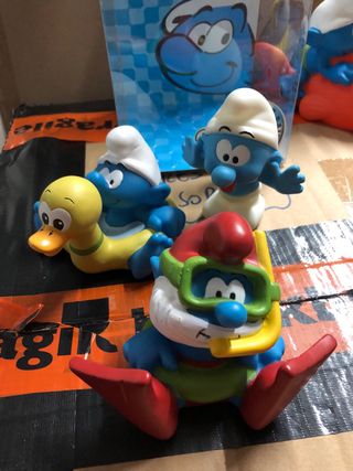 Lote Figuras Pitufos.