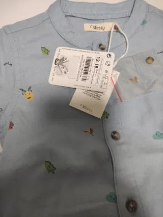 Conjunto Sfera Camisa y Vaquero 12/18m