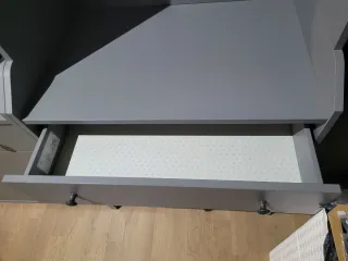 Armario vestidor gris