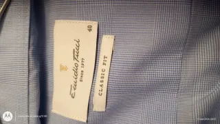 Camisa Emilio Tucci Azul