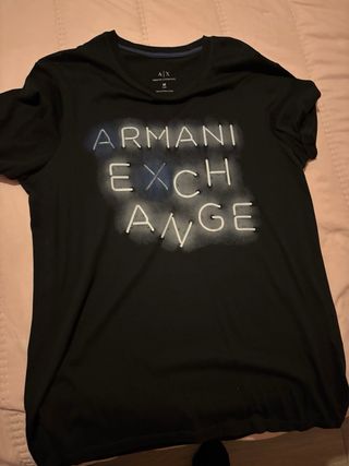 Camiseta Armani Exchange M Negra