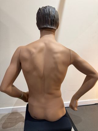 Busto Maniquí Hombre Beige